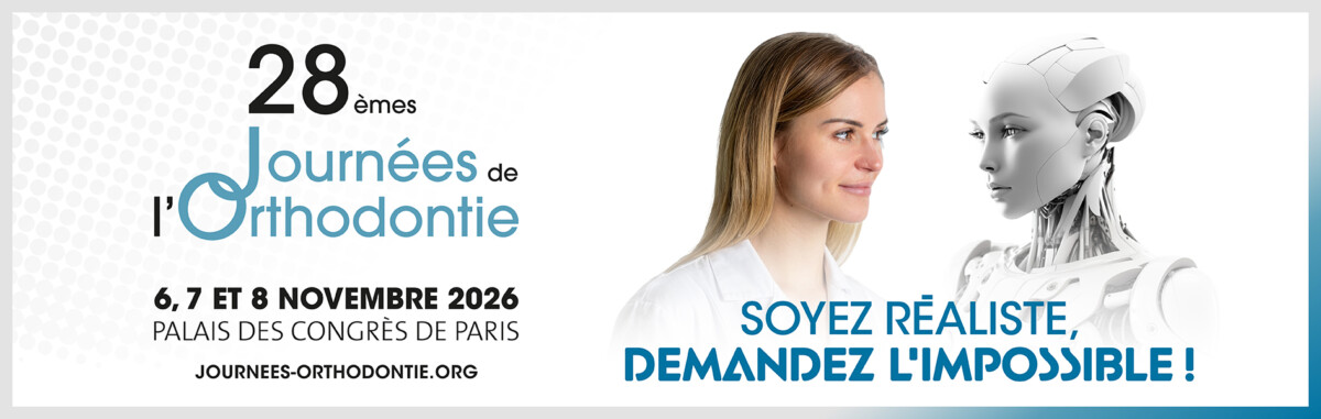 Plusagenda présent aux 28èmes Journées de l'Orthodontie, 6, 7 et 8 novembre 2026 au Palais des Congrès de Paris